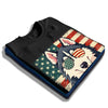 Siberian Husky Patriotic US Flag T-Shirt - Cute Dog Sunglasses Shirt