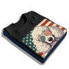 Standard Poodle Patriotic US Flag T-Shirt - Cute Dog Sunglasses Shirt