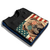 Shar Pei Patriotic US Flag T-Shirt - Cute Dog Sunglasses Shirt