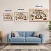 My Favorite Baseball Player Calls Me Dad | Personalized Poster Gift For Dad
