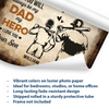 Softball Dad To My Dad I Know It's Not Easy | Personalized Poster Gift For Dad