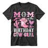 Personalized Cowgirl Birthday T-Shirt for Mom - Matching Family Outfit