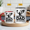 Basketball Dad Mug - Cool Coffee Cup Gift for Father - Accent