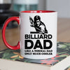 Billiard Dad Mug - Cool Coffee Cup Gift for Father - Accent - 11oz