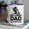 Billiard Dad Mug - Cool Coffee Cup Gift for Father - Accent