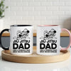 Jiu Jitsu Dad Mug - Cool Coffee Cup Gift for Father - Accent