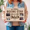 My Favorite Boxing Star Calls Me Dad - Custom Photo Canvas Gift