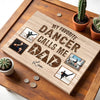My Favorite Dancer Calls Me Dad - Custom Photo Canvas Gift