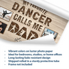 My Favorite Dancer Calls Me Dad | Personalized Poster Gift