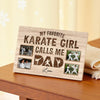 My Favorite Karate Girl Calls Me Dad - Custom Photo Canvas Gift