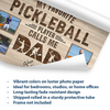 My Favorite Pickleball Player Calls Me Dad | Personalized Poster Gift