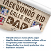 My Favorite Taekwondo Kid Calls Me Dad | Personalized Poster Gift