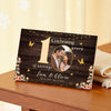 Personalized 10th Anniversary Canvas - Custom Photo Couple Wall Art