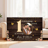Personalized 10th Anniversary Canvas - Custom Photo Couple Wall Art