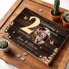 Personalized 20th Anniversary Canvas - Custom Photo Couple Wall Art