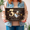 Personalized 30th Anniversary Canvas - Custom Photo Couple Wall Art