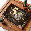 Personalized 50th Anniversary Canvas - Custom Photo Couple Wall Art
