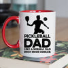 Pickleball Dad Mug - Cool Coffee Cup Gift for Father - Accent - 11oz