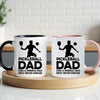 Pickleball Dad Mug - Cool Coffee Cup Gift for Father - Accent