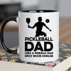 Pickleball Dad Mug - Cool Coffee Cup Gift for Father - Accent