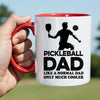 Pickleball Dad Mug - Cool Coffee Cup Gift for Father - Accent