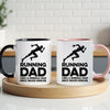 Runner Dad Mug - Cool Coffee Cup Gift for Father - Accent