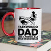 Taekwondo Dad Mug - Cool Coffee Cup Gift for Father - Accent - 11oz
