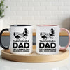 Taekwondo Dad Mug - Cool Coffee Cup Gift for Father - Accent