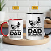 Taekwondo Dad Mug - Cool Coffee Cup Gift for Father - Accent