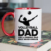 Volleyball Dad Mug - Cool Coffee Cup Gift for Father - Accent - 11oz